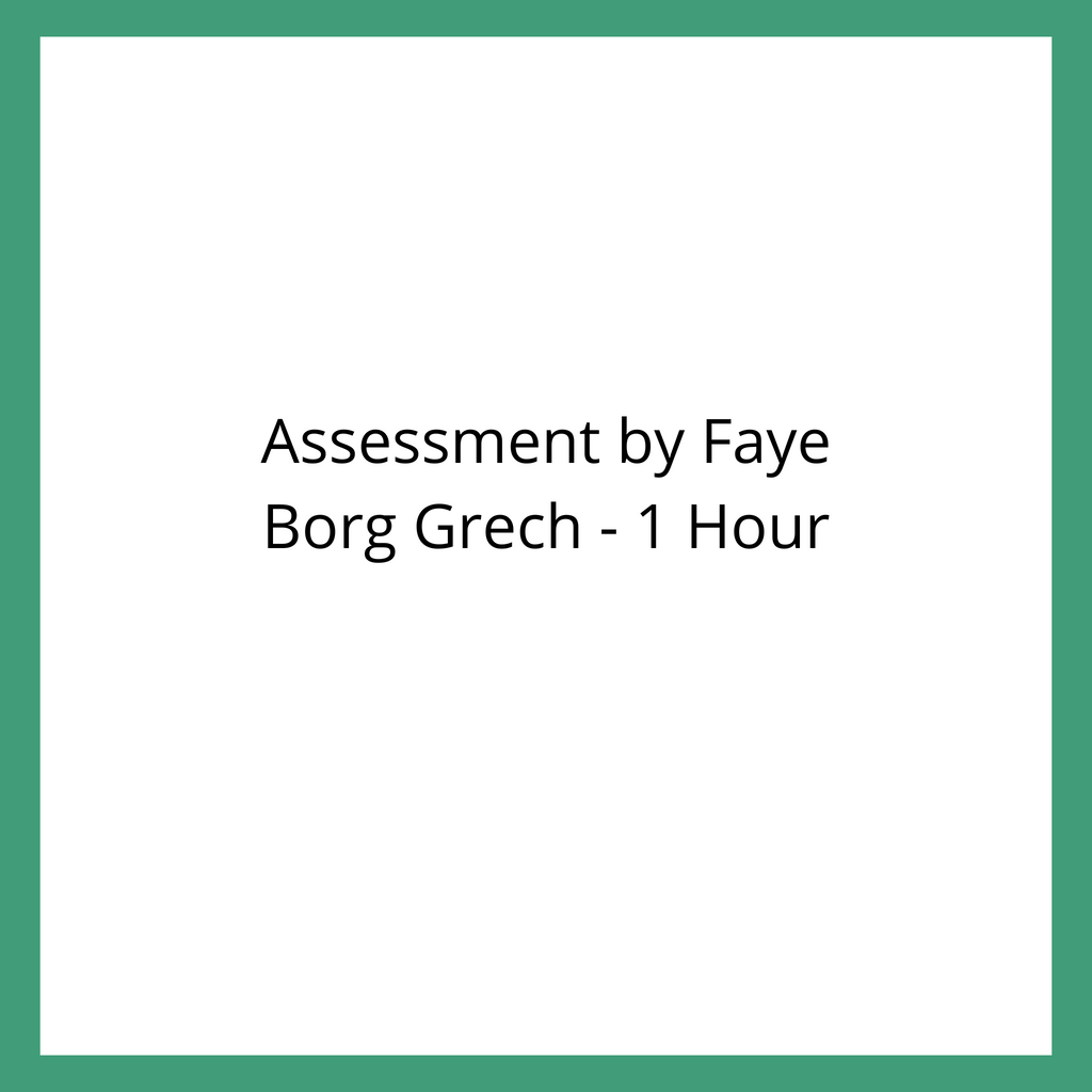 Assessment by Faye Borg Grech - 1 Hour
