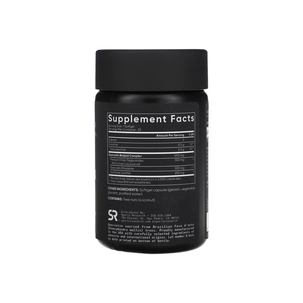 Quercetin Biolipid Delivery, 30 Softgels