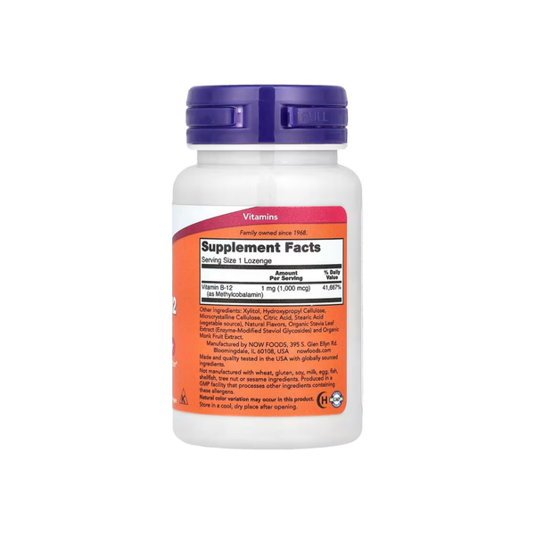 Methyl B-12, 1000mcg, 100 Lozenges