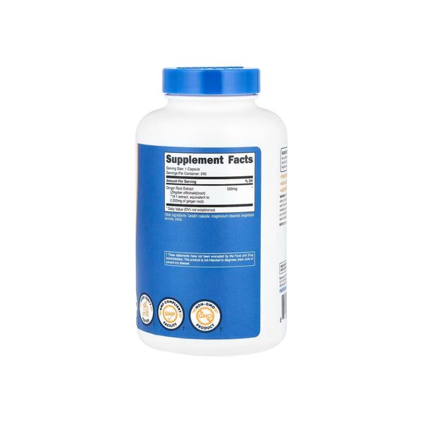 Ginger Root Extract 2,200 mg, 240 Capsules