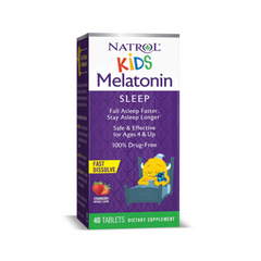 Natrol Kids Melatonin 4+ Strawberry 40 Tablets