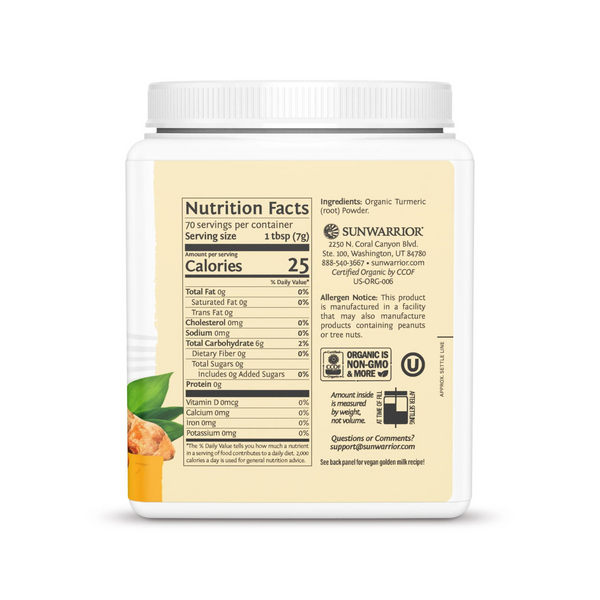 Turmeric Root Powder, 490 g