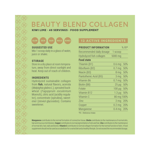 Plent Beauty Blend Collagen Gold Jars, 40 servings