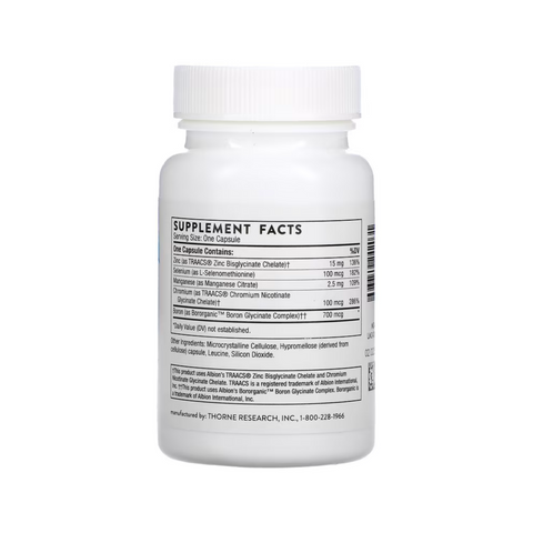 Thorne Trace Minerals 90 Capsules