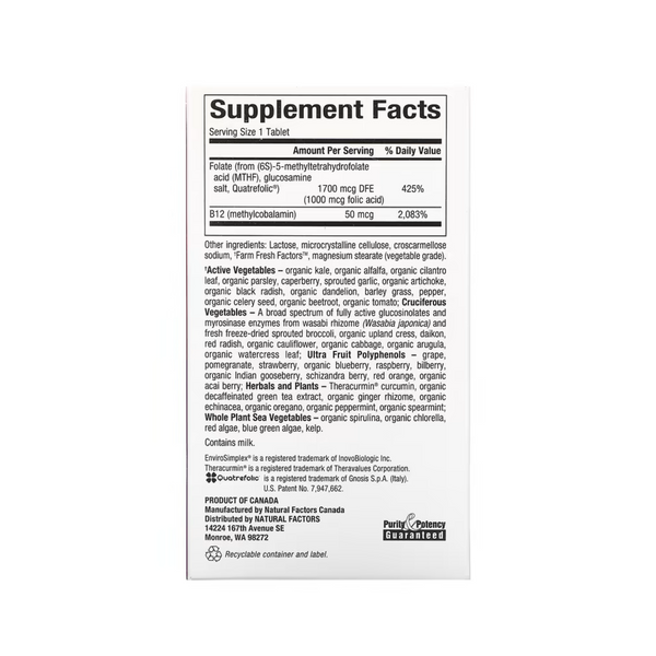 BioCoenzymated, Methylfolate, 1,000 mcg, 60 Quick Melt Tablets