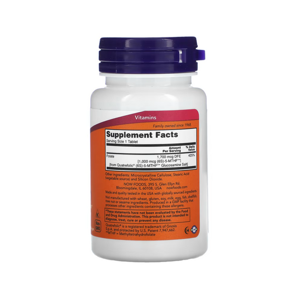 NOW Foods, Methyl Folate