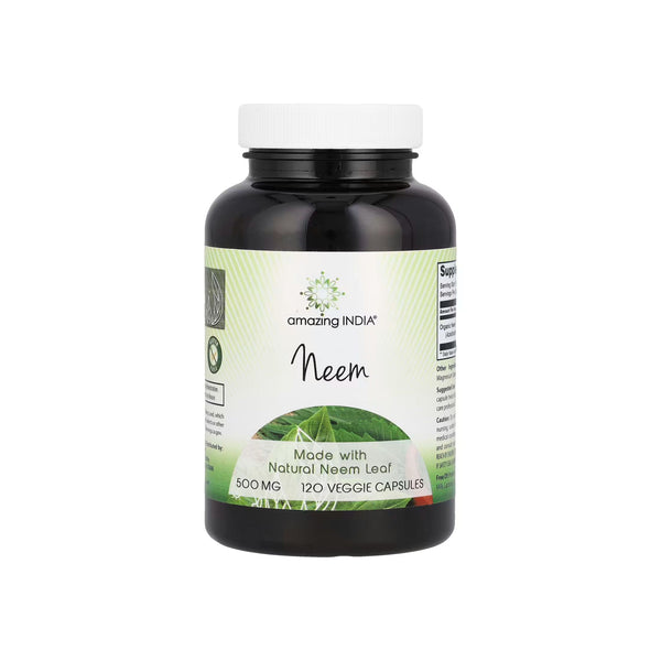 Neem, 500MG, 120 Veggie Capsules