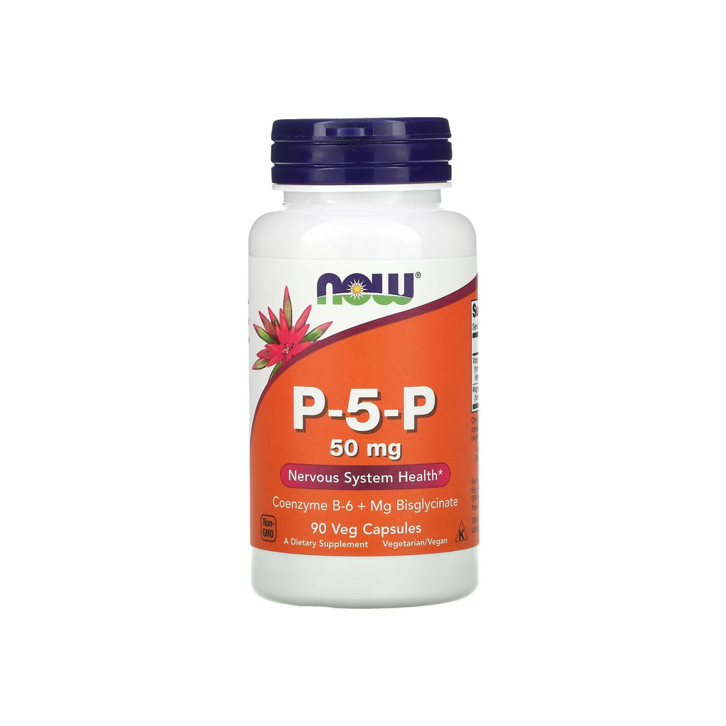Vitamin B6, P-5-P, 50MG, 90 Veg Capsules