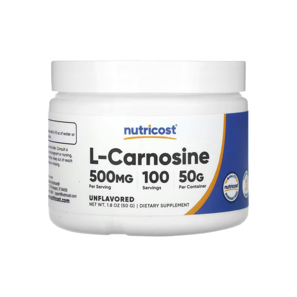 L-Carnosine, Unflavored, 1.8OZ (50G)