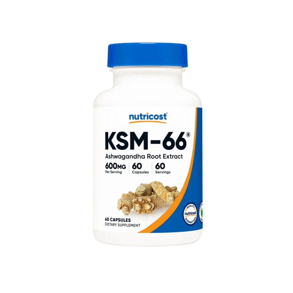 KSM-66 Ashwagandha Root Extract, 600MG, 60 Capsules