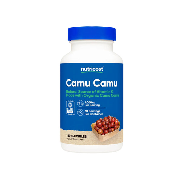 Camu Camu, 1000mg (500mg per capsule), 120 Capsules