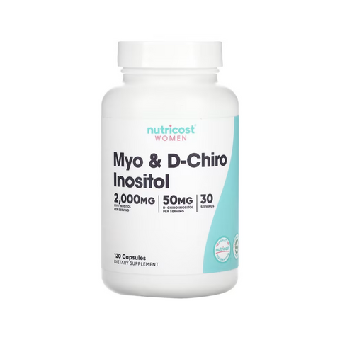 Women, Myo & D-Chiro Inositol, 120 Capsules