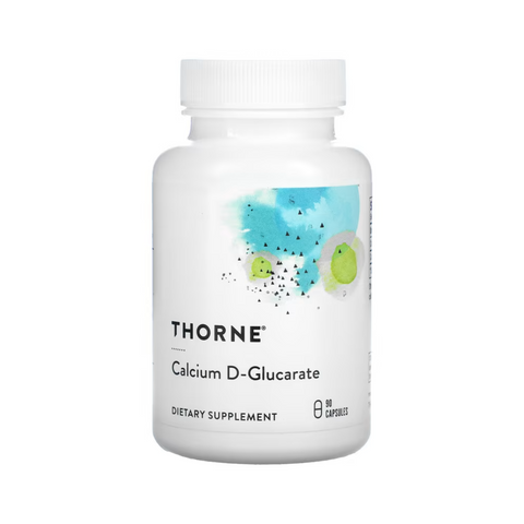 Thorne, Calcium D-Glucarate, 90 Capsules