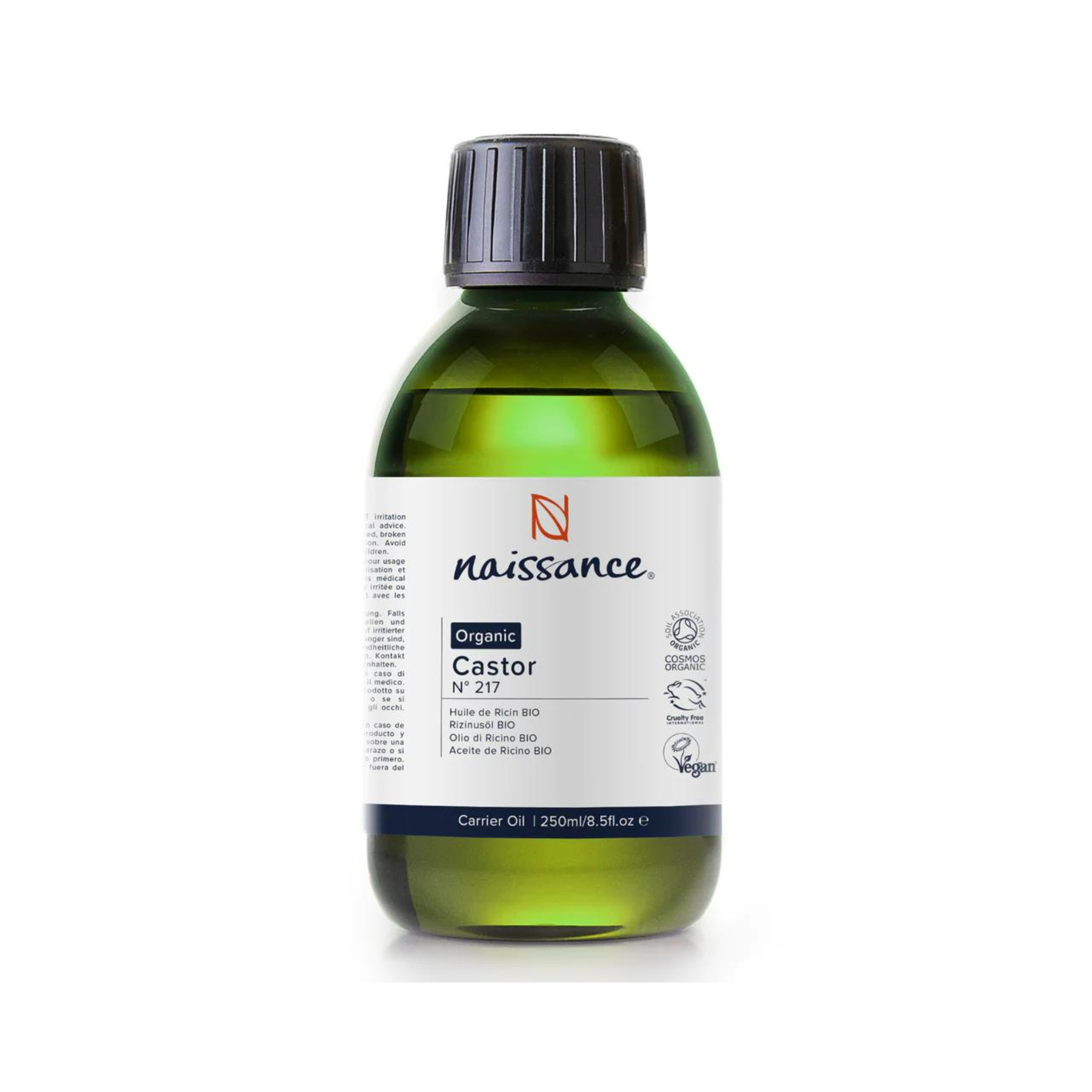 Organic Castor Oil - 100% pure (N° 217)