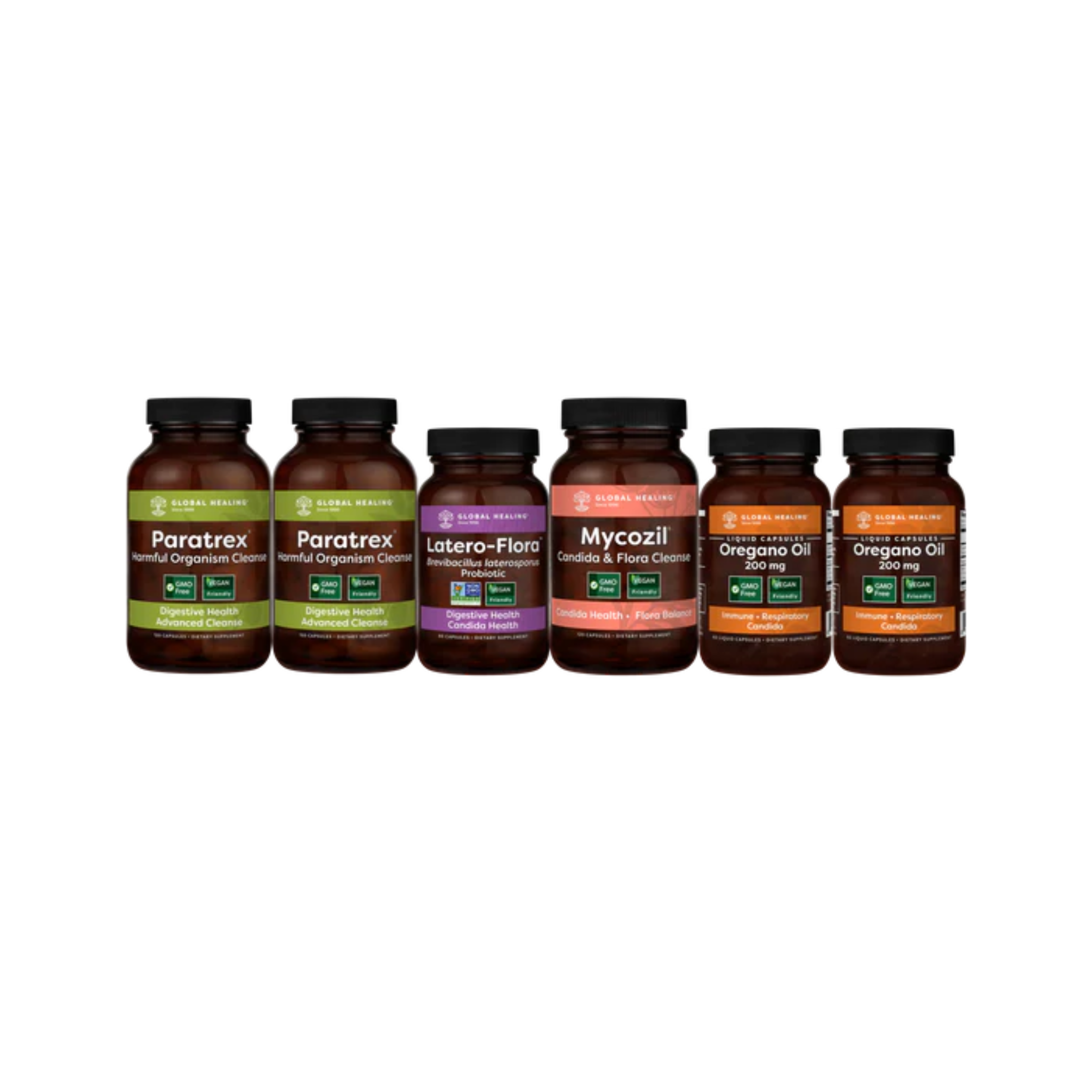 Harmful Organism Cleanse Bundle by Global Healing