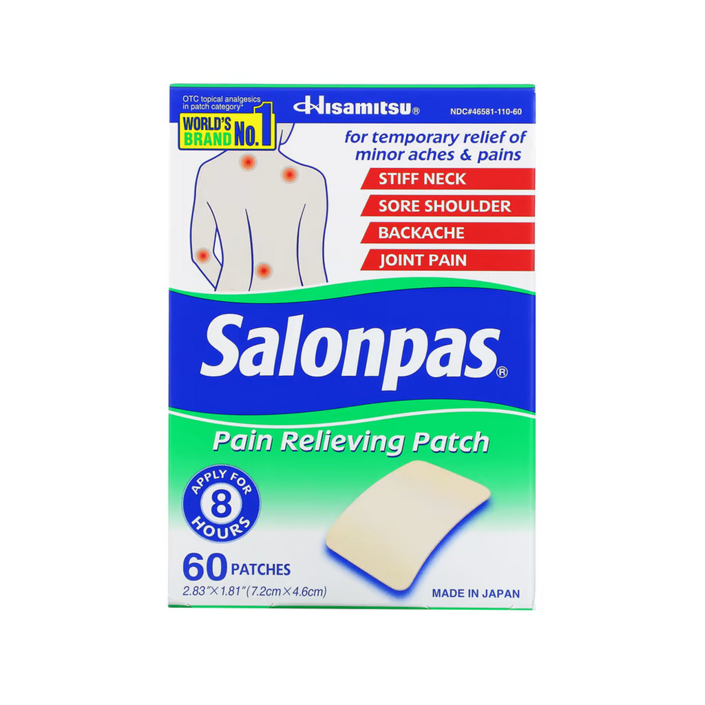 Pain Relieving Patch, 60 Patches