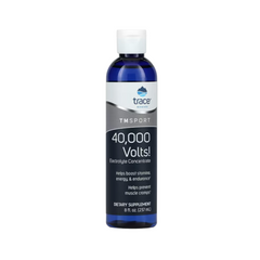 Trace Minerals Sport, 40,000 Volts, Electrolyte Concentrate, 8 fl oz (237 ml)