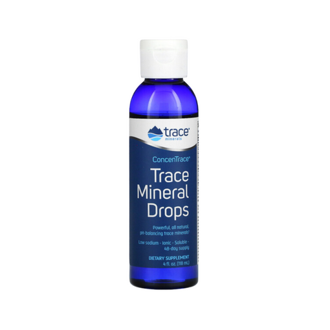 Trace Minerals ®, ConcenTrace, Trace Mineral Drops, 4 fl oz (118 ml)
