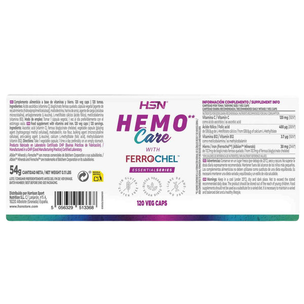 Hemo Care, 120 Veg Capsules