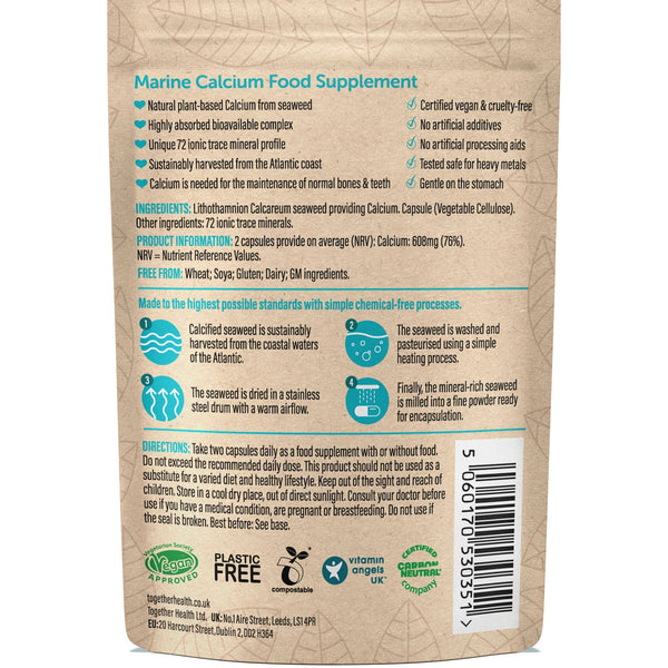 Calcium (from Atlantic Seaweed), 60 Capsules
