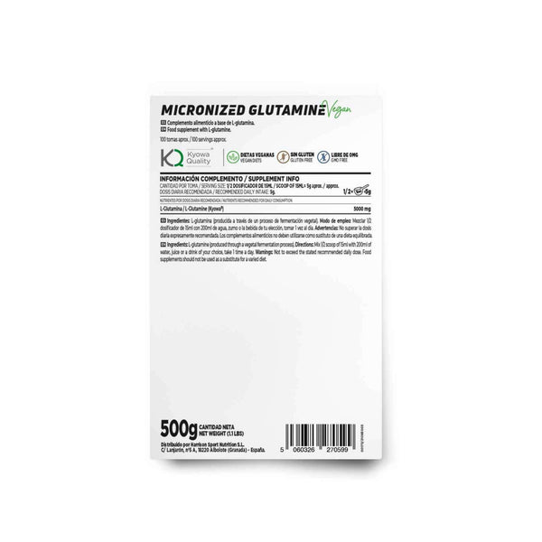 L-Glutamine (Kyowa Quality®) Powder, 500G