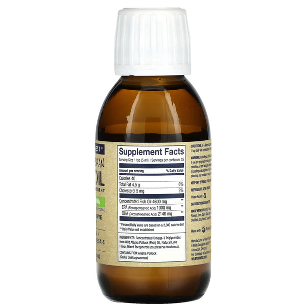 Wild Alaskan Fish Oil, Summit DHA, 4.23FL. OZ