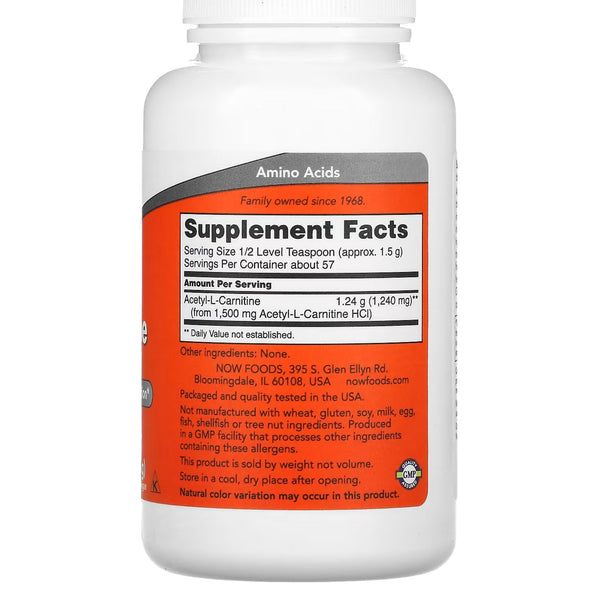 Acetyl-L-Carnitine, 3oz (85g)