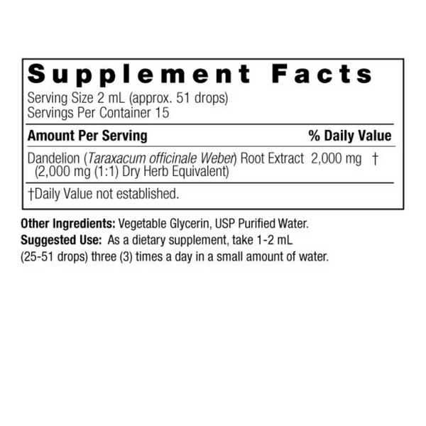 Dandelion Root, 30ml