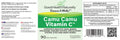 Camu Camu Vitamin C 90 Capsules