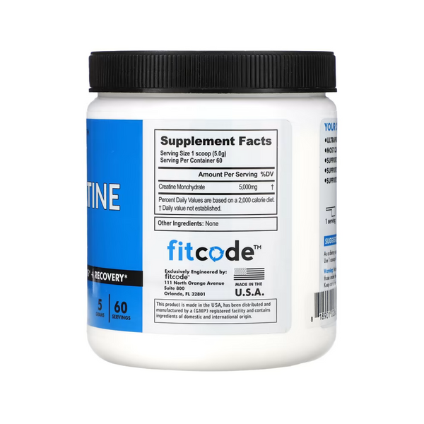 Creatine, Unflavored, 5 g, 10.6 oz (300 g)