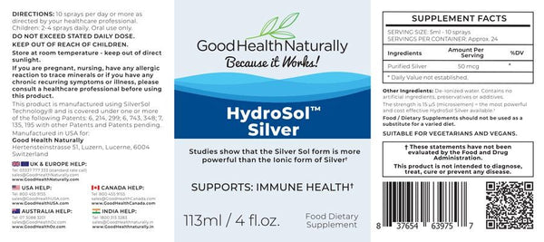 Hydrosol™ Silver Spray, 113ml