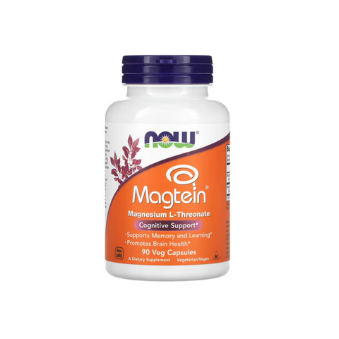 Magtein, Magnesium L-Threonate, 90 Veg Capsules
