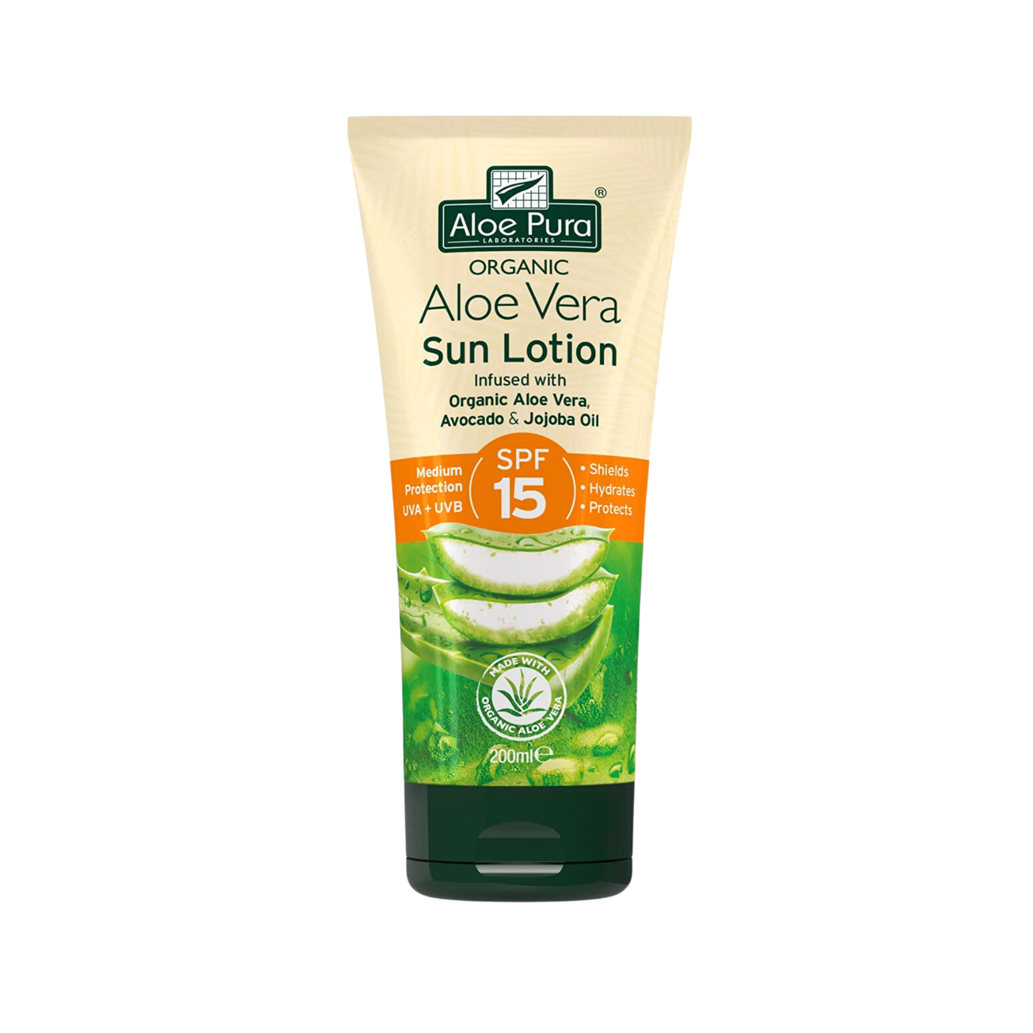 Aloe Vera Sun Lotion SPF15 200ML
