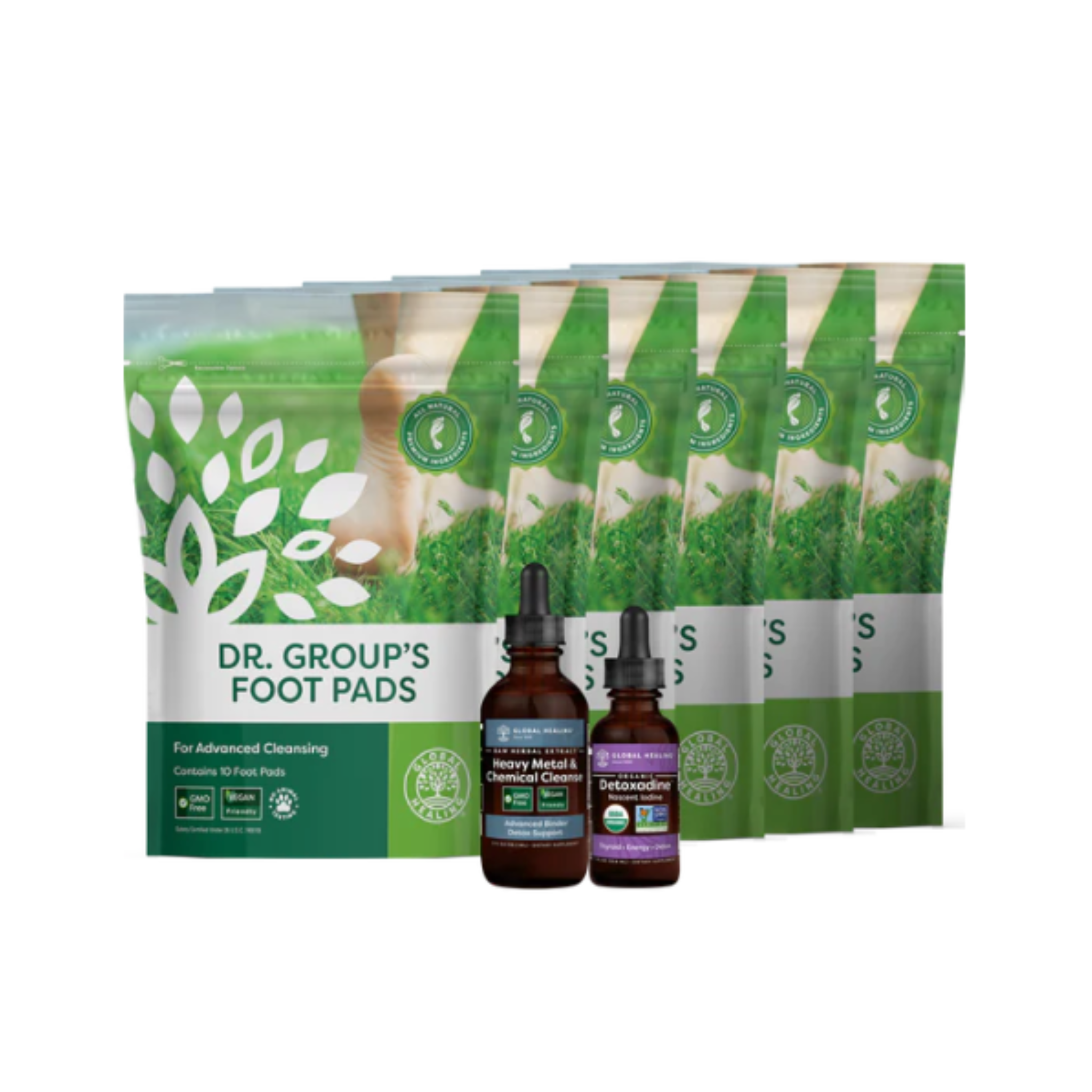 Chemical & Heavy Metal Cleanse Bundle by Global Healing