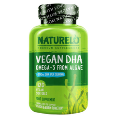 Naturelo Vegan DHA Omega 3 From Algae