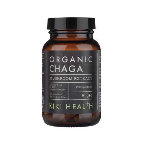 Organic Chaga Extract 60 Vegetable Capsules