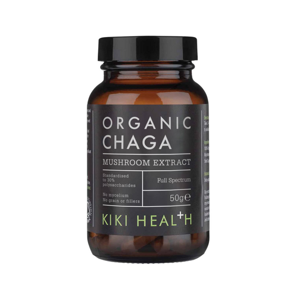 Organic Chaga Extract 60 Vegetable Capsules