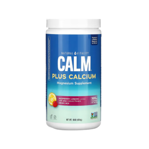 Magnesium Calm Powder Plus Calcium Raspberry Lemon